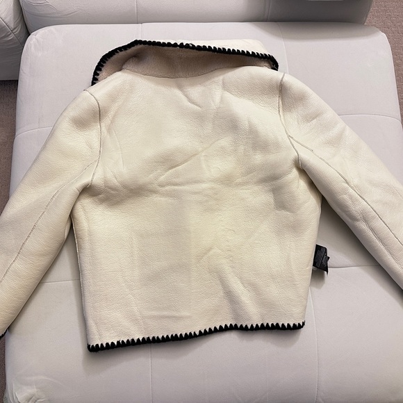 Double wear wool and leather jacket from Macy McCoy - Picture 4 of 5